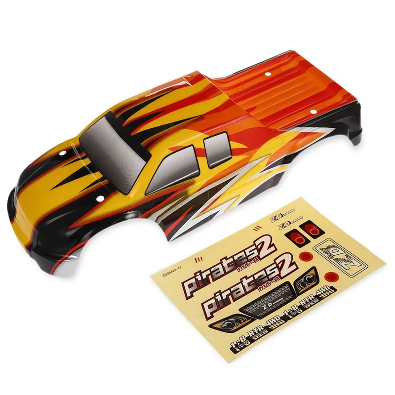 ZD Racing 9116 08427 1/8 2 4G 4WD бесщеточный ру автомобиль серый цвет Корпус Запасные