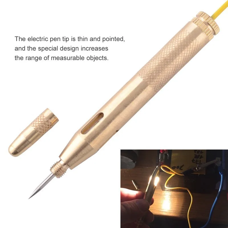 SPEEDWOW 1 шт. с источником питания от постоянного тока 6V 24V тестер цепи автомобиля