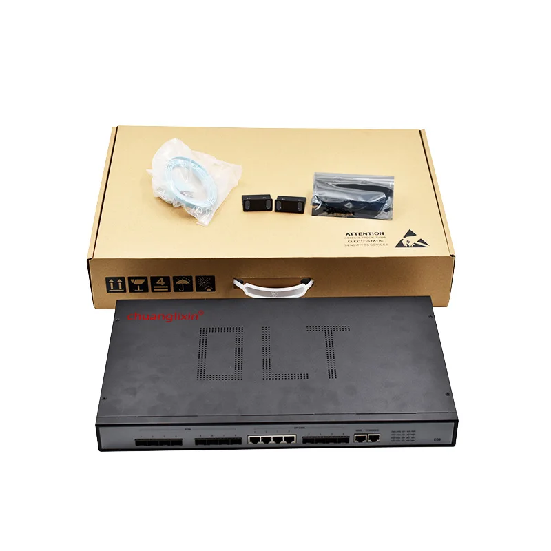 Chuanglixin EPON 4 PON порта SFP с модулем uplink ethernet порт сети olt OLT onu включает в себя
