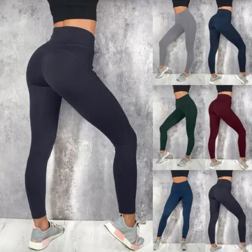 

Леггинсы женские, с эффектом пуш-ап, с высокой талией