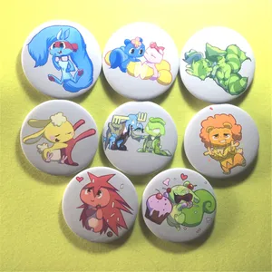 Значок Друзья счастливого дерева, аниме HTF комковатая фликпи ладли, зубики, хихикающие дискотеки, медведь, фигурка петунии, подвеска мешочек для брошек