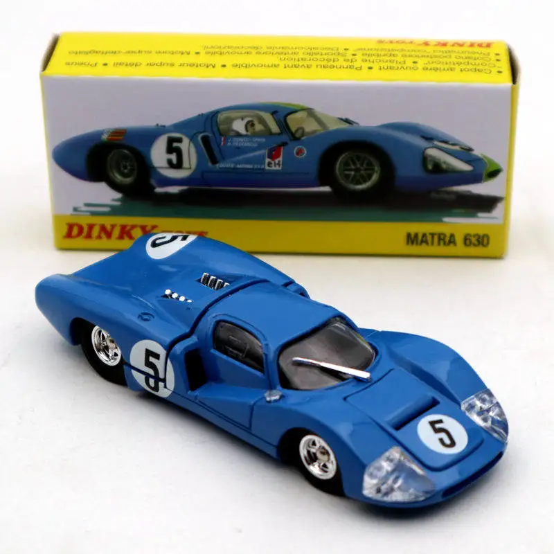 1:43 игрушки Atlas Dinky 1425E Blue MATRA 630 сплав #5 литые модели игрушечных