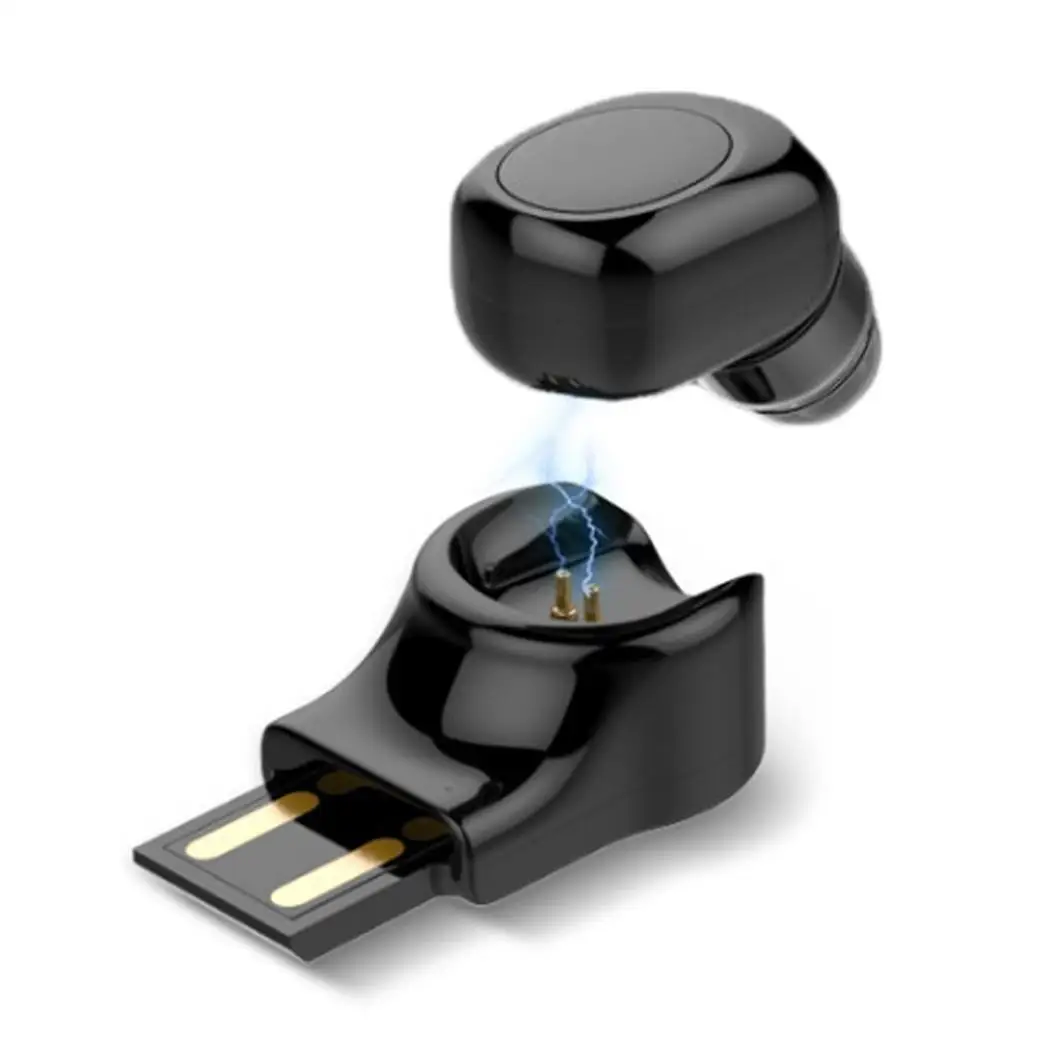 Беспроводная Bluetooth Hi Fi гарнитура стерео в ухо без мини наушников простой дизайн и
