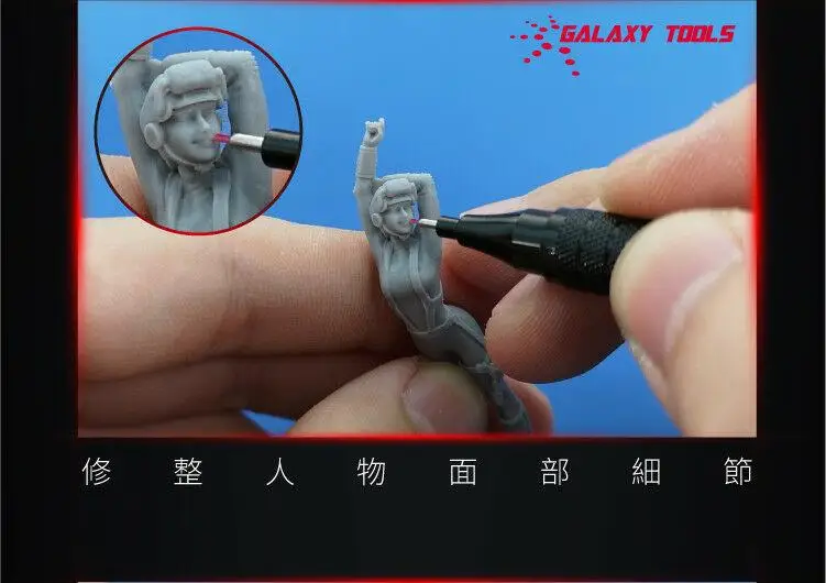 Galaxy Tools T05E02 Super Stick polich Stone Pen для шлифовки моделей|Наборы сборки моделей| |