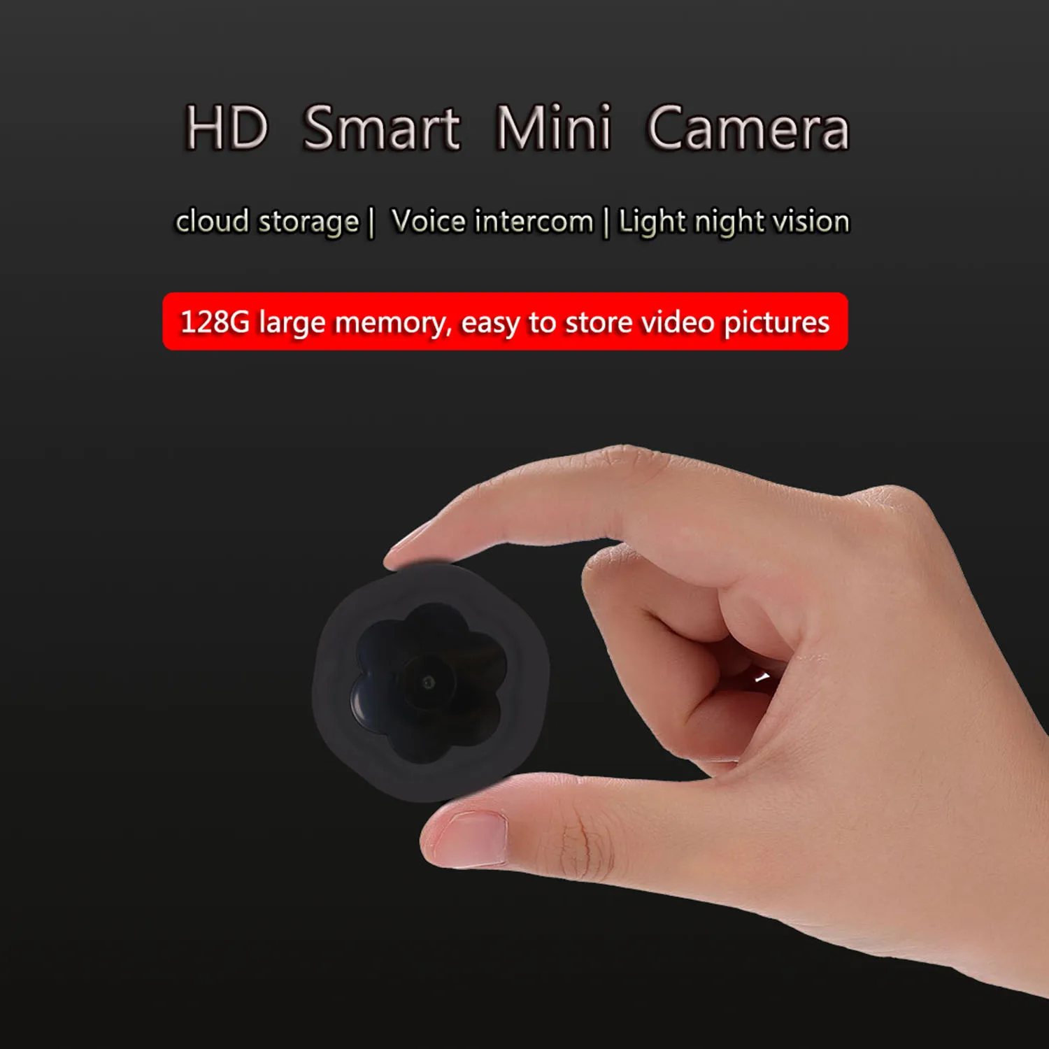 Hd 720 P Смарт мини камера Cmos ИК Ночная видеокамера движения Wifi беспроводной Dv Dvr