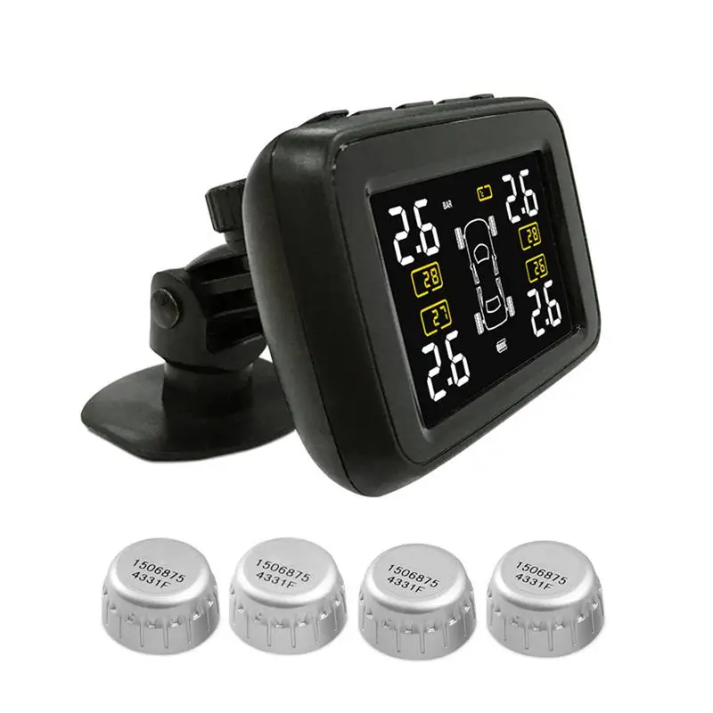 CAREUD U901 автомобильный беспроводной TPMS система контроля давления в шинах с 4