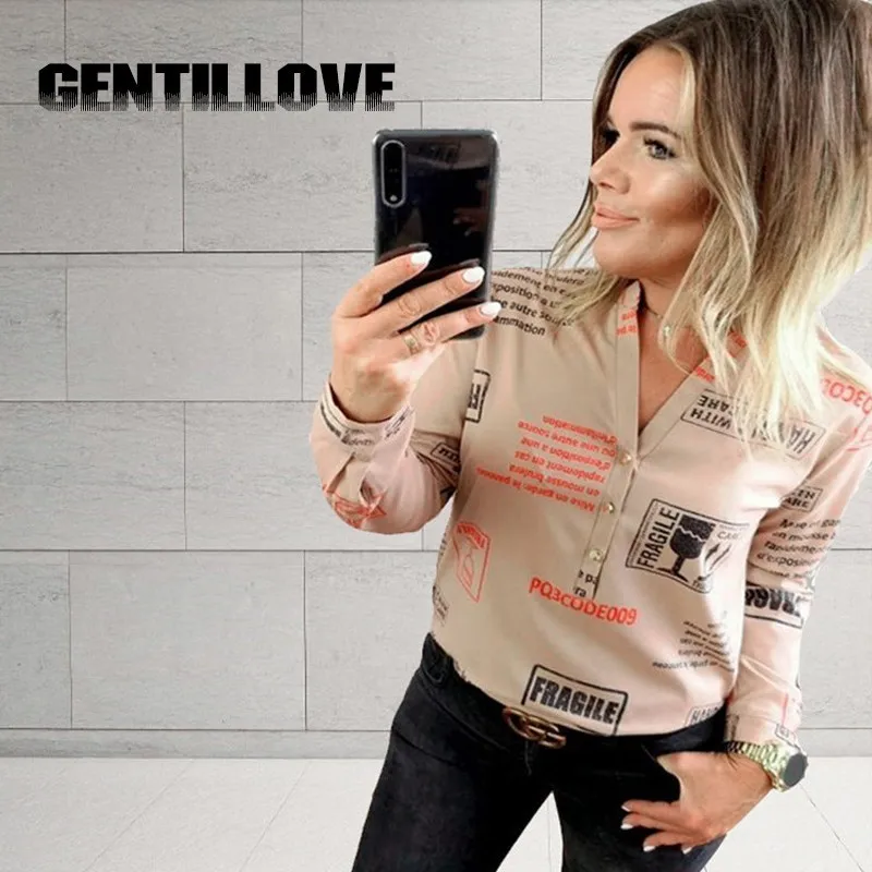Gentillove повседневная с v образным вырезом и длинным рукавом Сексуальная Пляжная