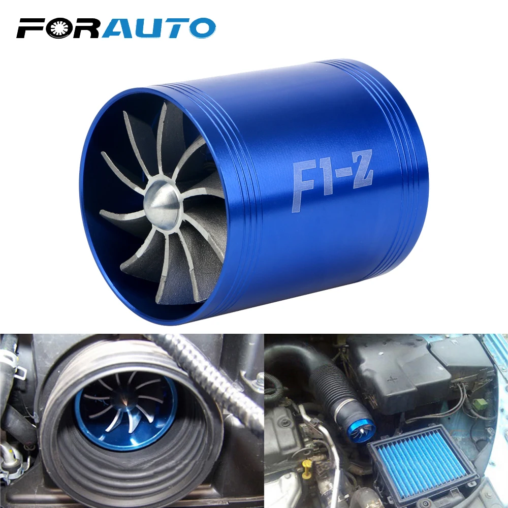 FORAUTO автомобильный суперзарядный газовый вентилятор для экономии топлива авто