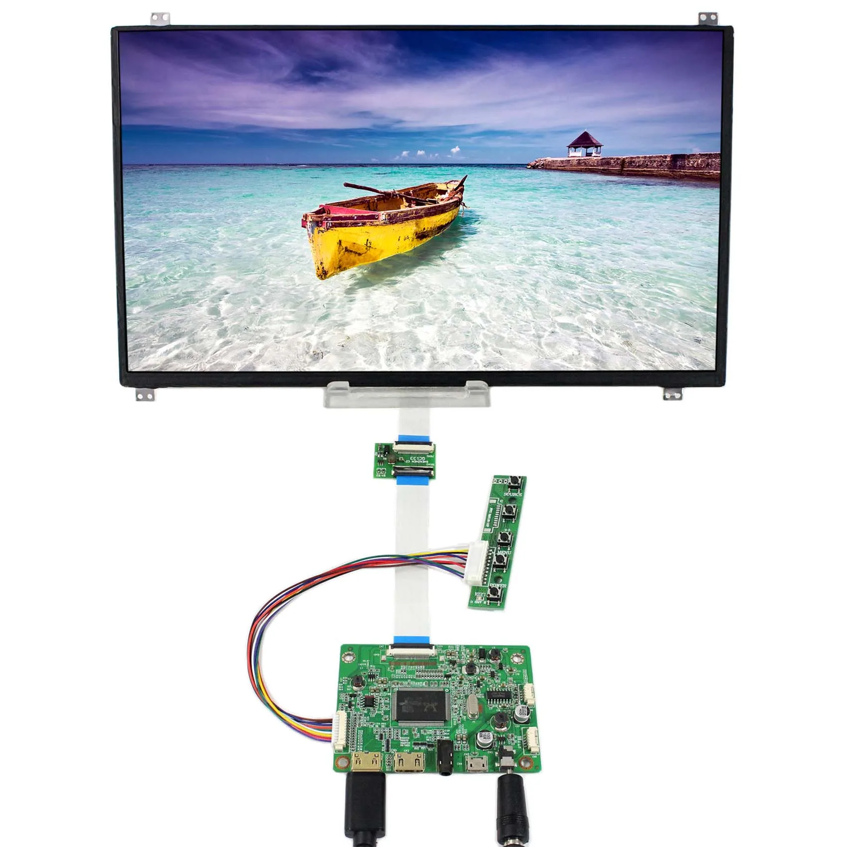 

13,3 дюйма N133HSE-EB2 1920X108 0 IPS eDP ЖК-панель с мини ЖК-контроллером HD MI
