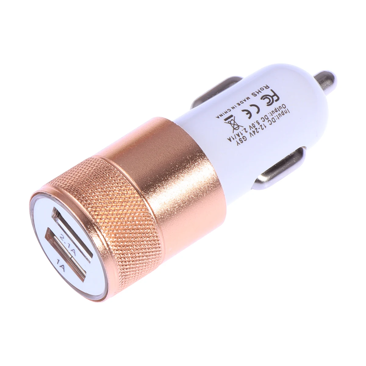 Сдвоенный USB Автомобильное зарядное устройство 2.1A для iPhone X/8 Plus/8/7 Plus/7/6s Plus/6s и