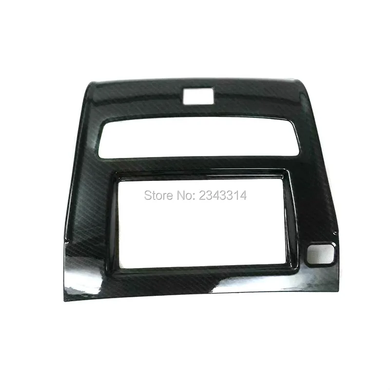 For Nissan Patrol 2017 2018 ABS Front Center Control Console Navigation Panel Frame Cover Protector Trim Sticker Car Accessories |