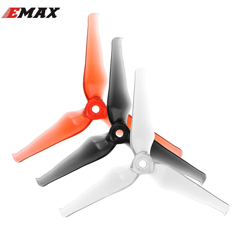 

Original 2 Pairs Emax AVAN Flow 5 Inch 5x4.3x3 3-blade RC Drone FPV Racing Propeller for 2206 2207 2306 Motor RC Models DIY Accs