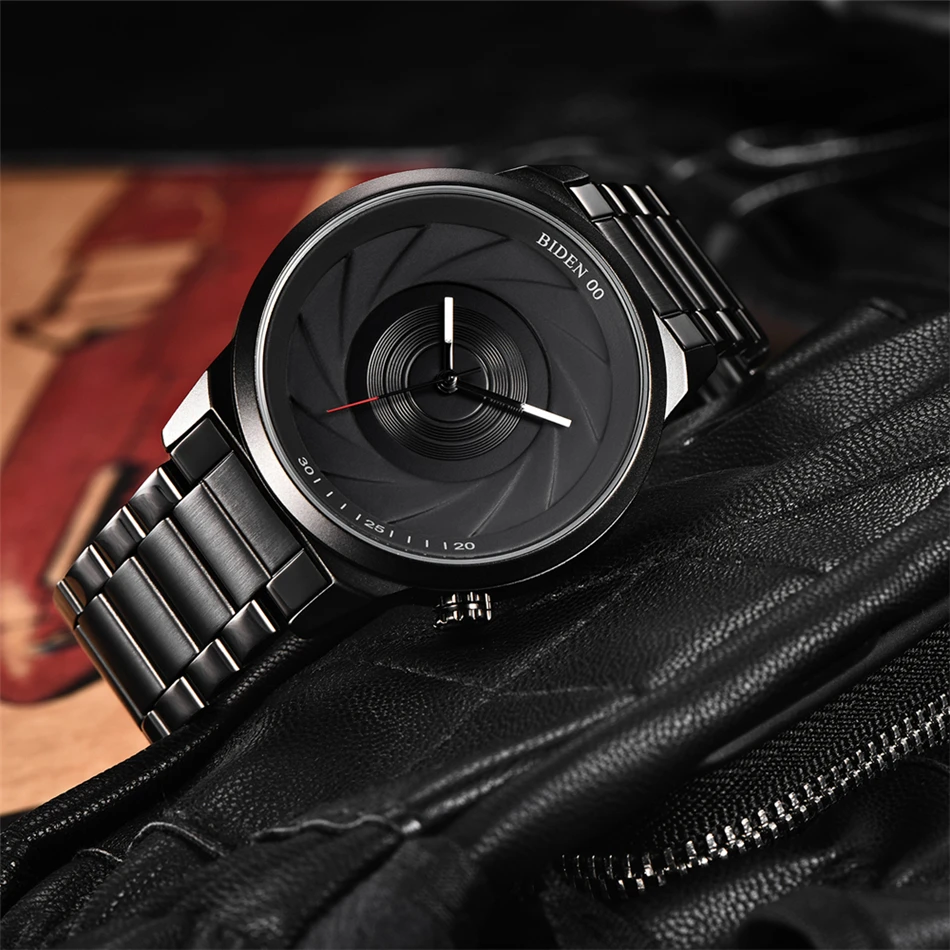 Фото Креативные мужские часы лучший бренд класса люкс модные повседневные кварцевые