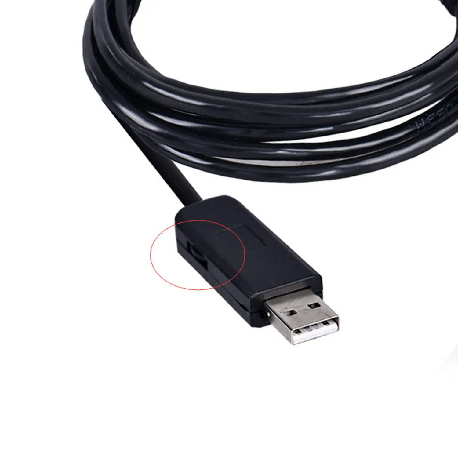 Мини-камера 7 мм 6 светодиодный USB Водонепроницаемый эндоскоп бороскоп змея