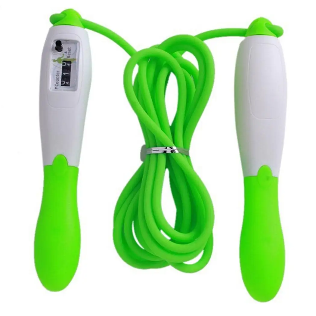 1 pcs PVC Excercise Workout Gym Fitness Exercise Skipping Rope Jump Counter Automatic Digital Ropes Tools | Спорт и развлечения