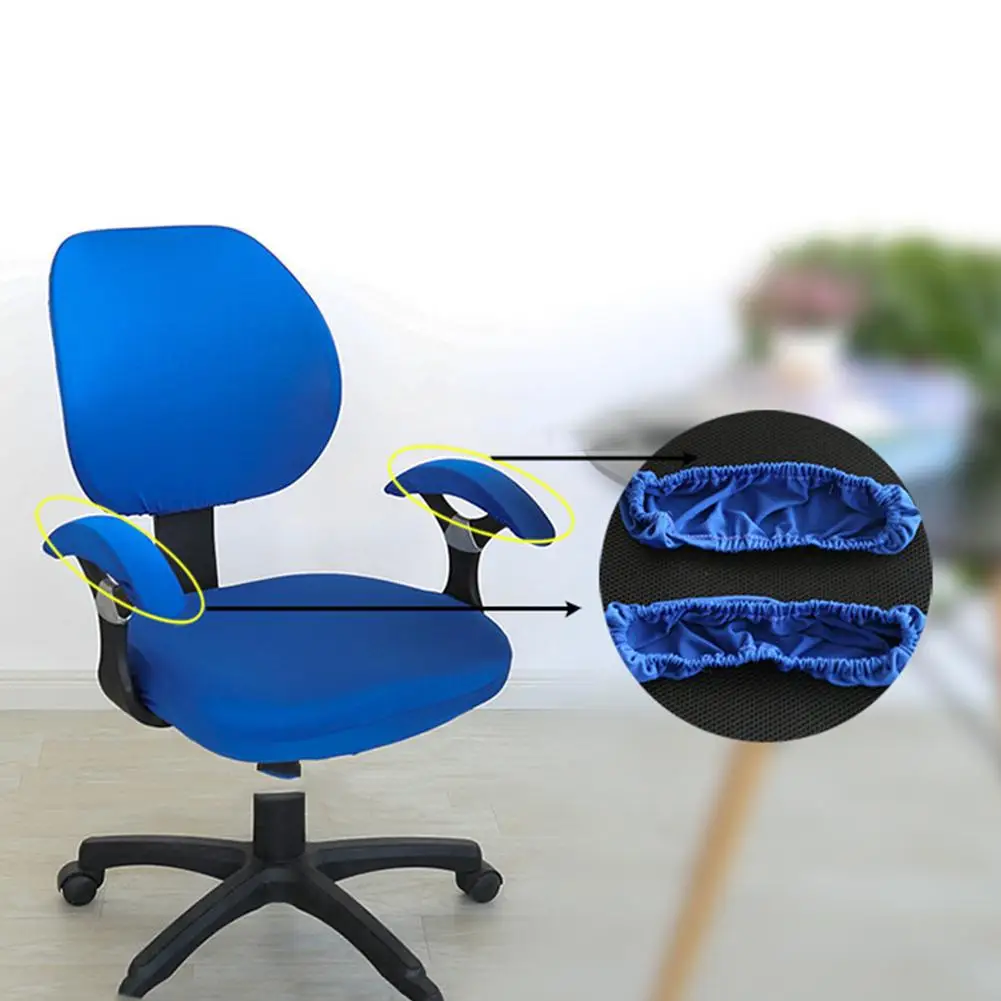 1 пара подлокотники из лайкры и спандекса|Чехлы на стулья| |