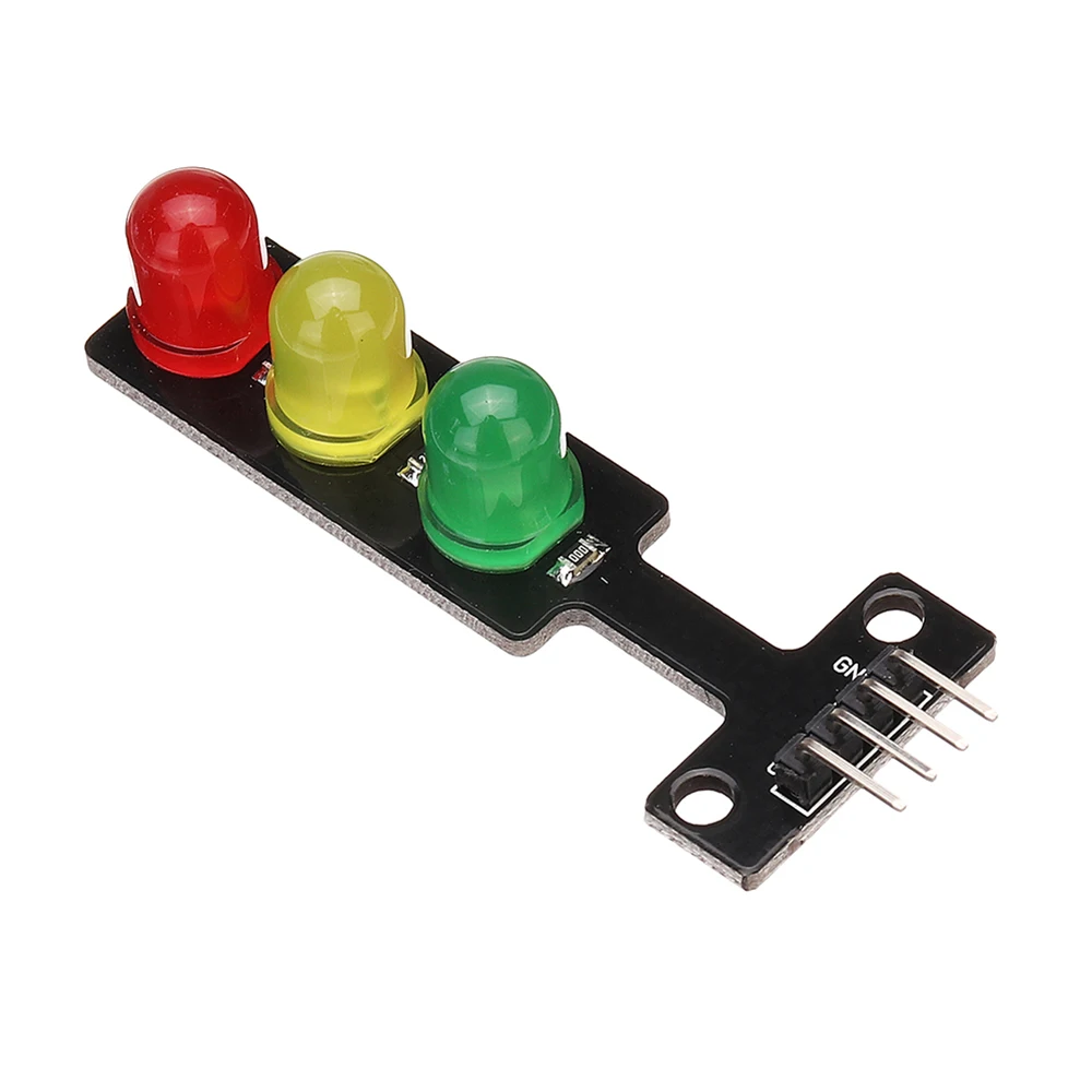 CLAITE 5V LED Traffic Light Display Module Electronic Building Blocks Board For Arduino | Лампы и освещение