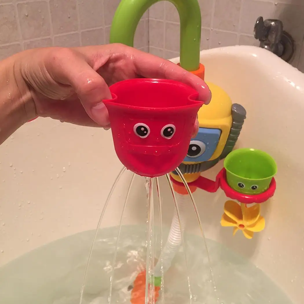 Для купания spouts Заводной robofish играть в воду ванная комната бассейн Ванна для