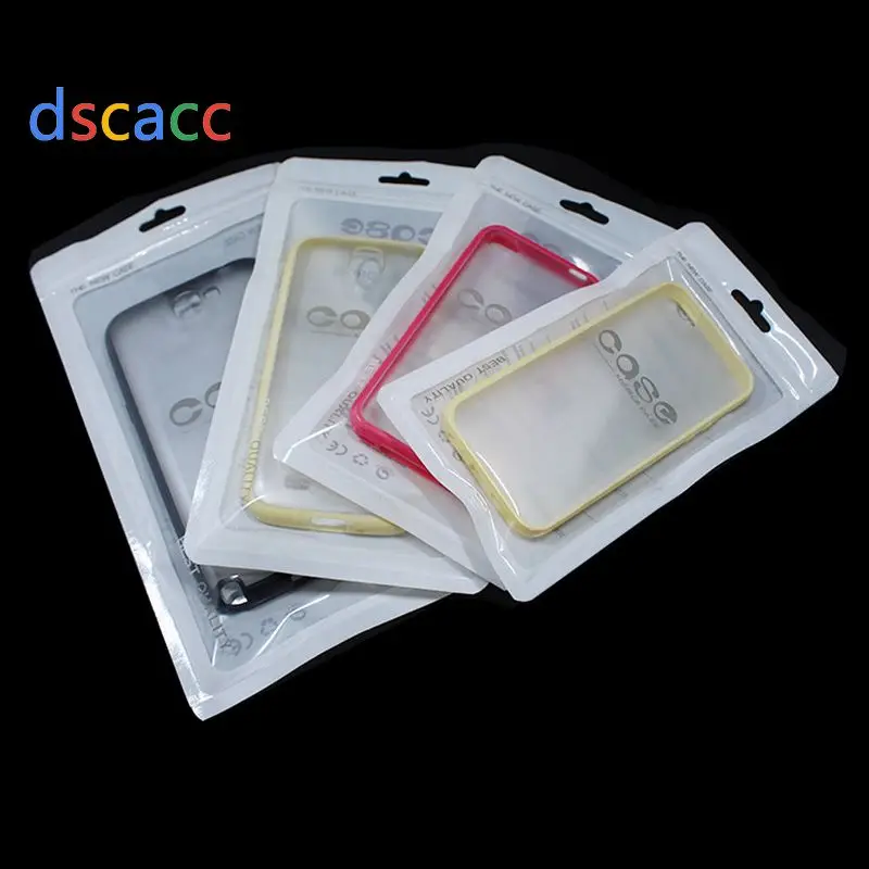 DSCACC non-stick nonstick PP Retail Package Packaging Bag for Apple iPhone Samsung Huawei LG Sony Xiaomi 4.7 5.5 6 inch TPU Case | Мобильные