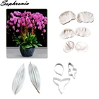 Цветочный лепесток орхидеи, фаленопсис, инструмент для украшения, резак, помадка, форма для мастики CS359