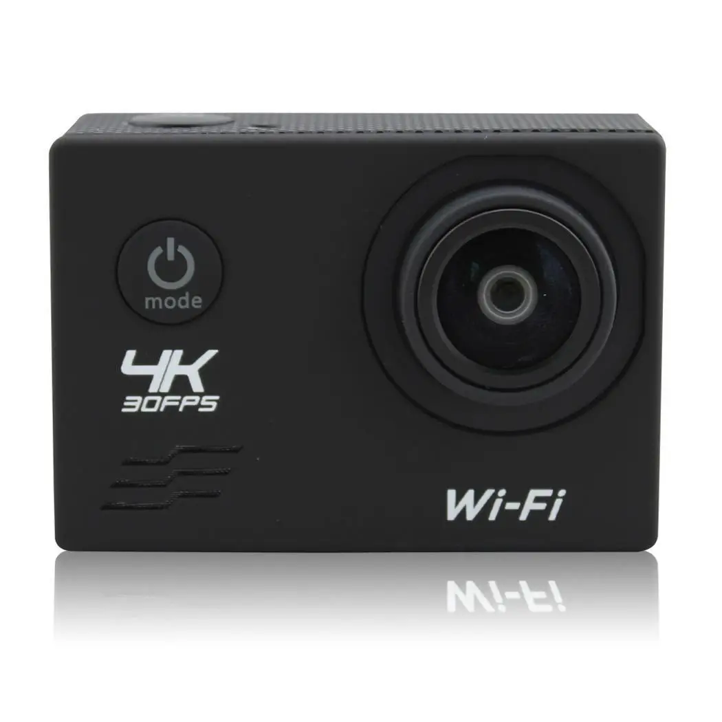 Экшн-камера 4K WiFi Подводная Водонепроницаемая TF 4G-32G Micro USB2.0 Спортивная видео 5 V/1A