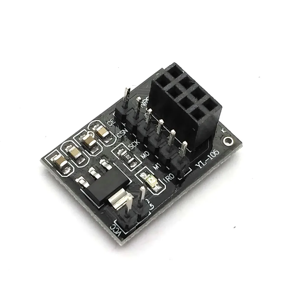 AMS1117 гнездо адаптера плата для 8Pin NRF24L01 беспроводной модуль приемопередатчика