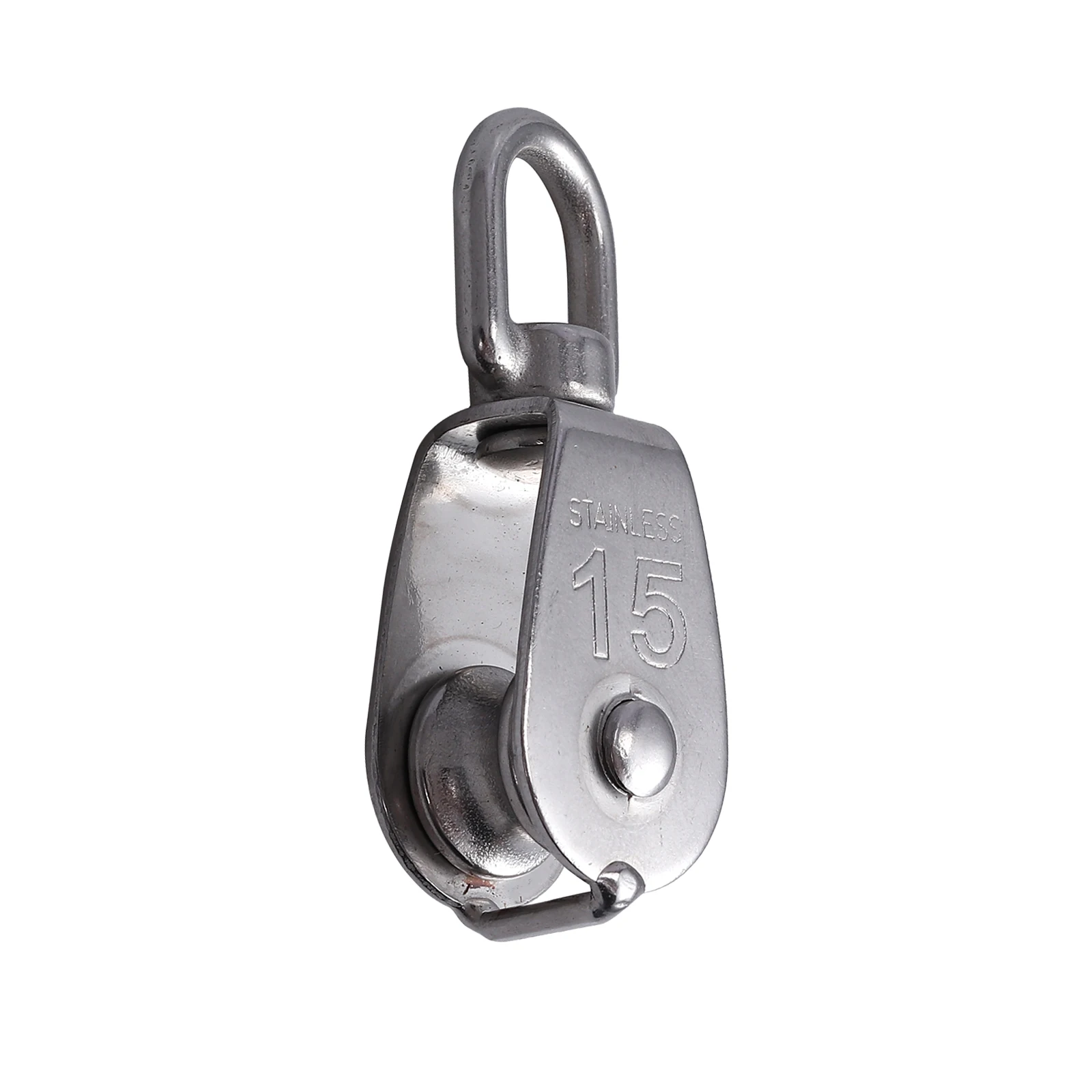 PROSTER 4 шт. M15 304 нержавеющая сталь Одноколесный трос шкив блок поворотный подъемная