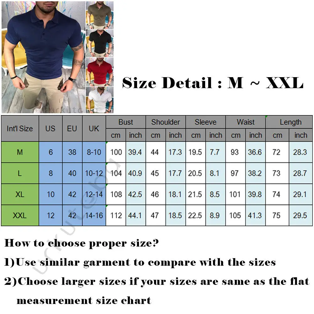 Мужская Однотонная рубашка с короткими рукавами базовая Стильная приталенная на