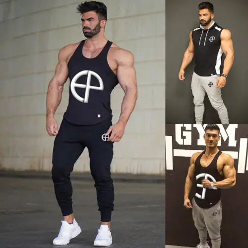 Новинка осени мужские облегающие спортивные штаны для бега тренажерного зала