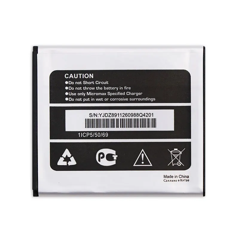 Mcdark 1600mAh Высокая емкость для Micromax Q4201 батарея запасные батареи сотового телефона
