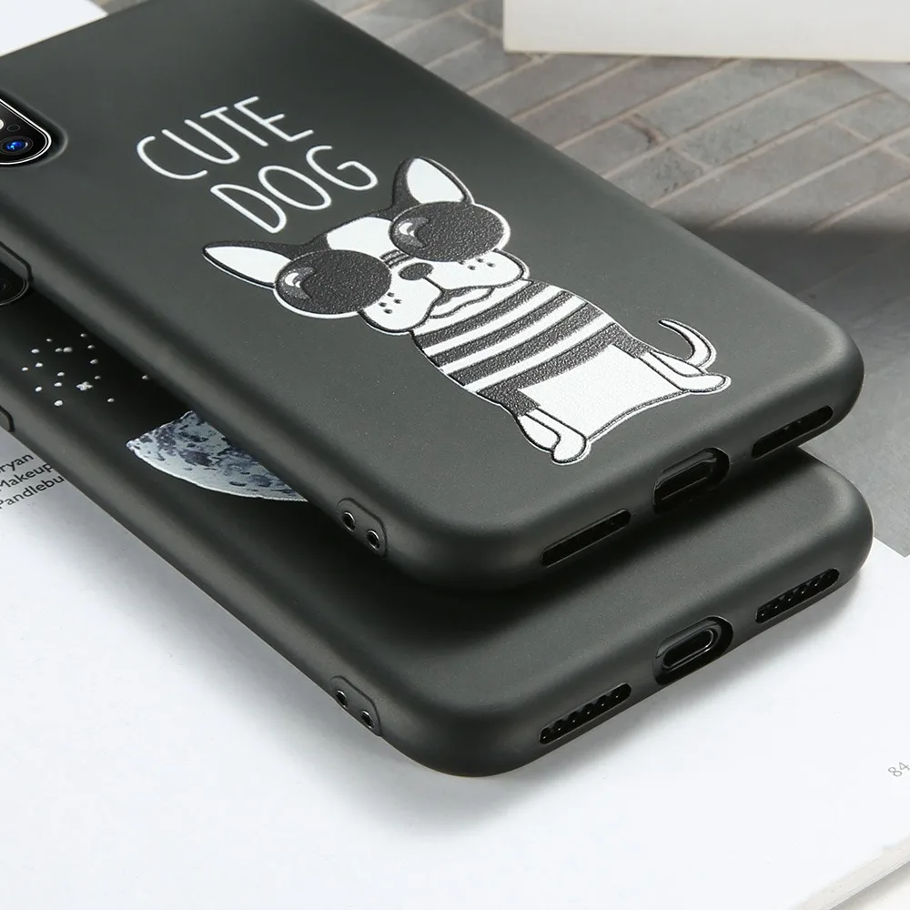 Чехол для телефона с тиснением KISSCASE Xiaomi Redmi Note 6 5 7 Pro 4X 4 Чехлы Mi 8 9 A1 6X Pocophone F1 мягкий