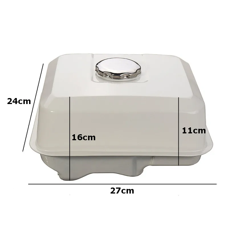 Горячая Распродажа Белый 3л газовый топливный бак двигатель крышка фильтра