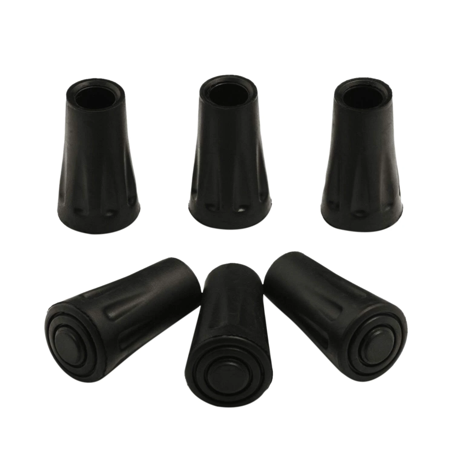 

Extra Hiking Pole Replacement Tips - Pack of 6 - Fits All Standard Hiking, Trekking, Walking Poles