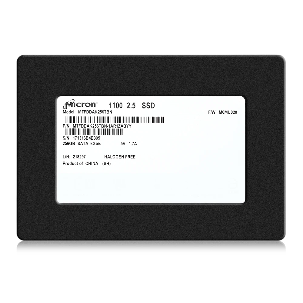 Оформление микрон 1100 2 5 дюйма твердотельный накопитель SATA3.0 внутренний SSD 256 GB SATAIII