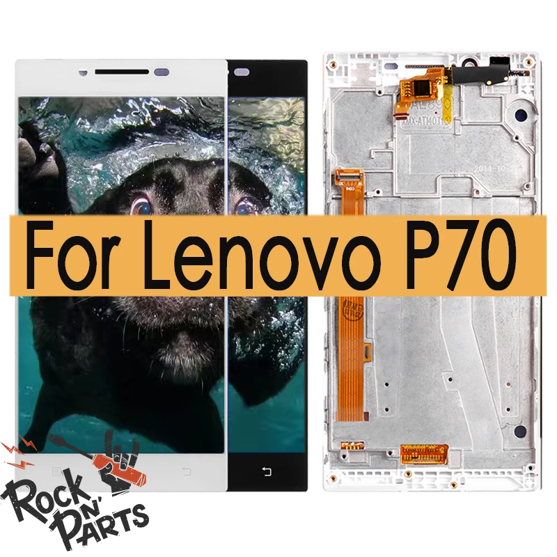 Оригинальный ЖК-дисплей Дисплей собранные с сенсорным Экран для lenovo P70 Сенсорный