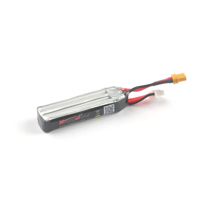 1/2/4 шт Happymodel 300mAh 11 4 V 30C/60C 3S XT30 разъем Lipo батарея для Mobula7 HD URUAV UR85/UR85HD RC FPV гоночный