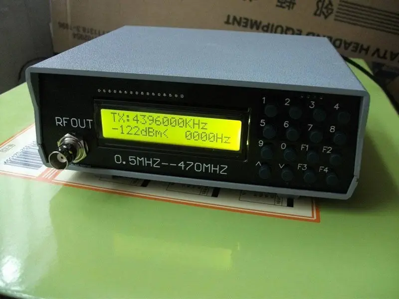 

0.5Mhz-470Mhz RF Signal Generator Meter Tester signal source For FM Radio