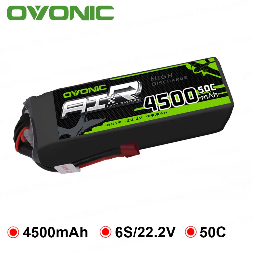 Аккумуляторная батарея Ovonic 4500 мАч 22 2 в Lipo 6S 50C 100C T и XT60 Plug для радиоуправляемого