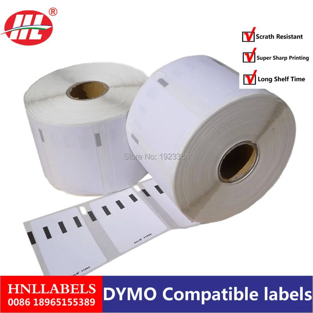 

50X Rolls DYMO Compatible labels 1354 , barcode labels