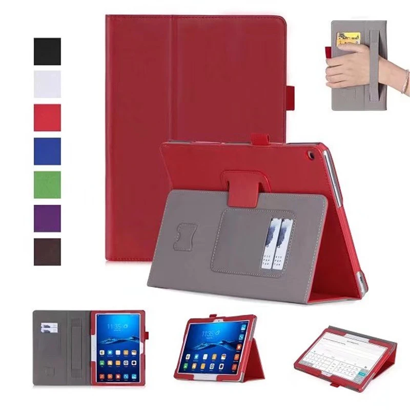 Кожаный чехол для Huawei MediaPad M3 Lite 10 откидной Чехол подставка кошелек медиа планшета