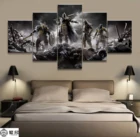 5 панелей для Honor Game, холст, напечатанная картина с изображением меченосца, настенная игровая декоративная картина, Постер, холст, оптовая продажа
