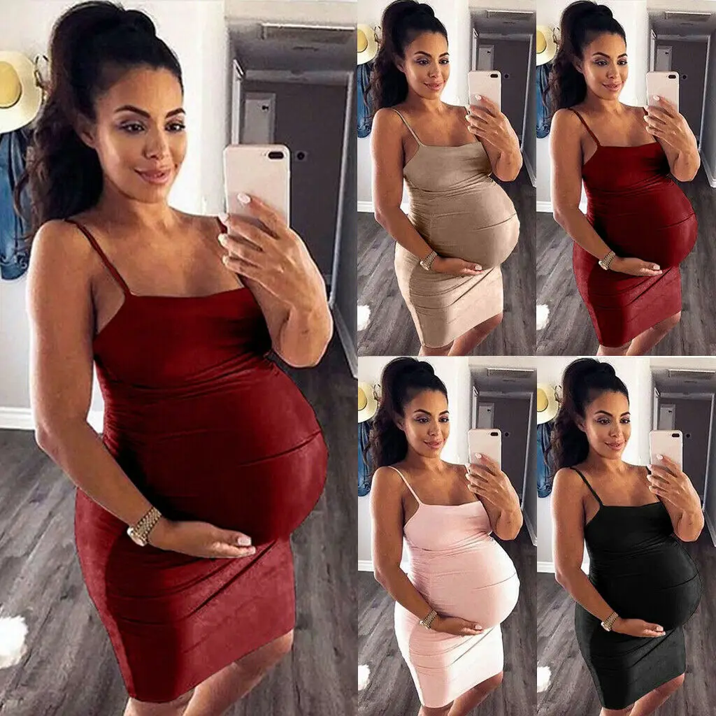 Новинка 2019 года платье для кормящих матерей на бретелях без рукавов|Женские