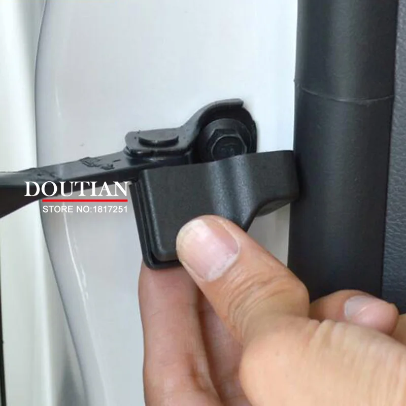 

4Pcs/set 3D ABS chrome Car Covers Door Stopper Protection Cover For hyundai tucson nx4 2020-2022 Car Accessories