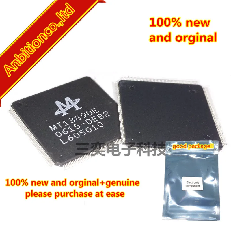 5 шт. 100% новый и оригинальный MT1389QE DEB2 QFP драйвер DVD декодер чип в наличии|Комплекты