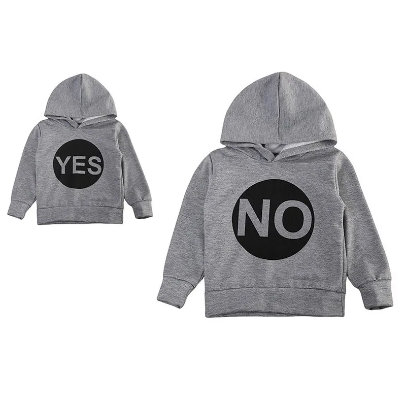 

Одежда для всей семьи, топ для мамы и сына, Детские Hoddies, женская футболка большого размера с буквенным принтом, модная уличная Одинаковая од...