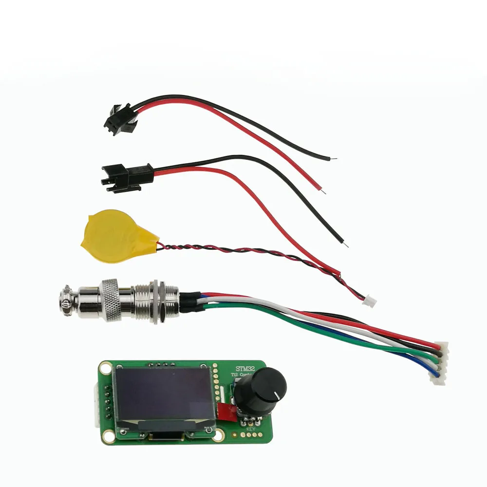 : KSGER V2.1S STM32 OLED 1 3 Размеры Экран T12 цифровой Температура Батарея контроллер 5