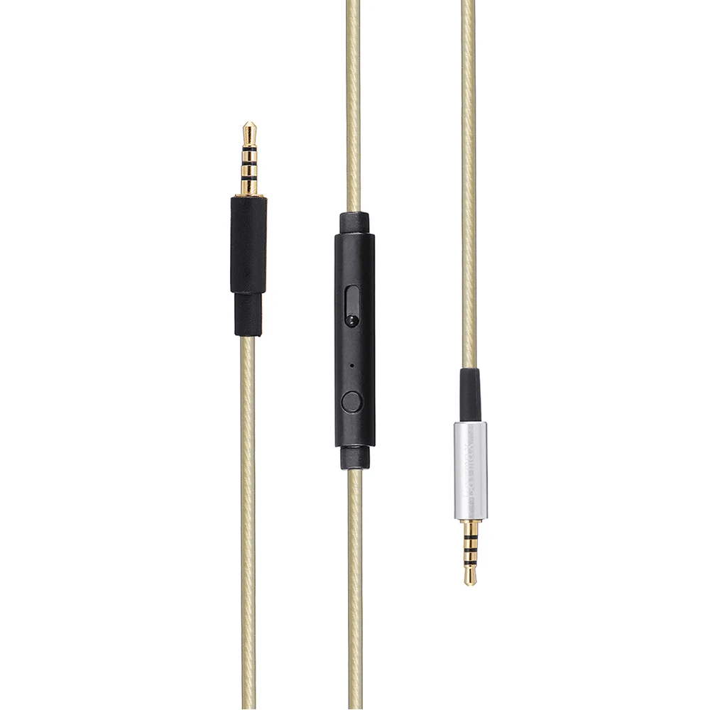 Earmax 3,5 мм до 2,5 мм кабель для наушников посеребренный Aux аудио кабель для AKG Y40 Y45BT Y50 Y50BT K545