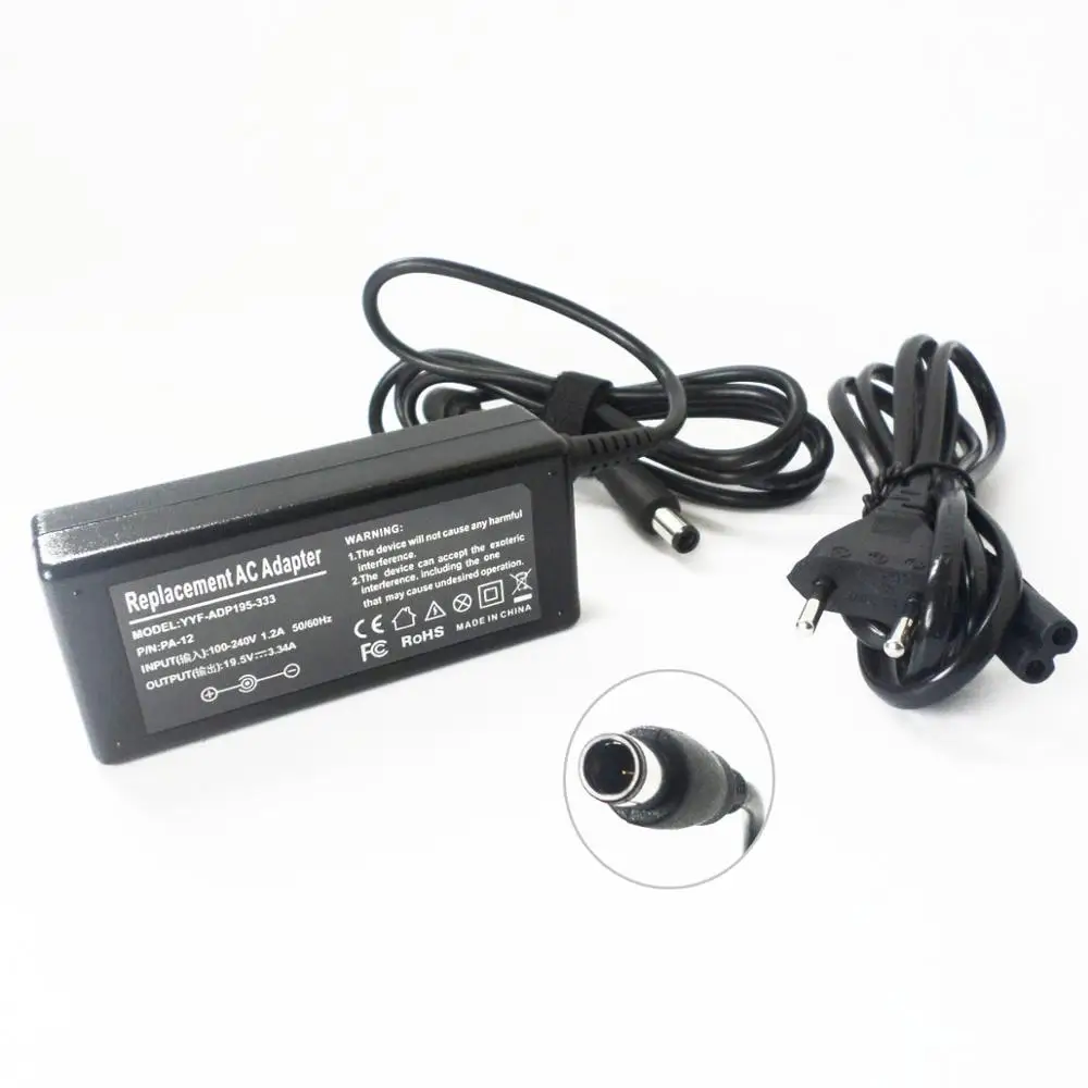 For Dell Inspiron 17r(5720) 17r(7720) Fa65ne1-00 Ha65ne1-00 Power Supply Charger 100~240v 50~60hz 19.5v 3.34a