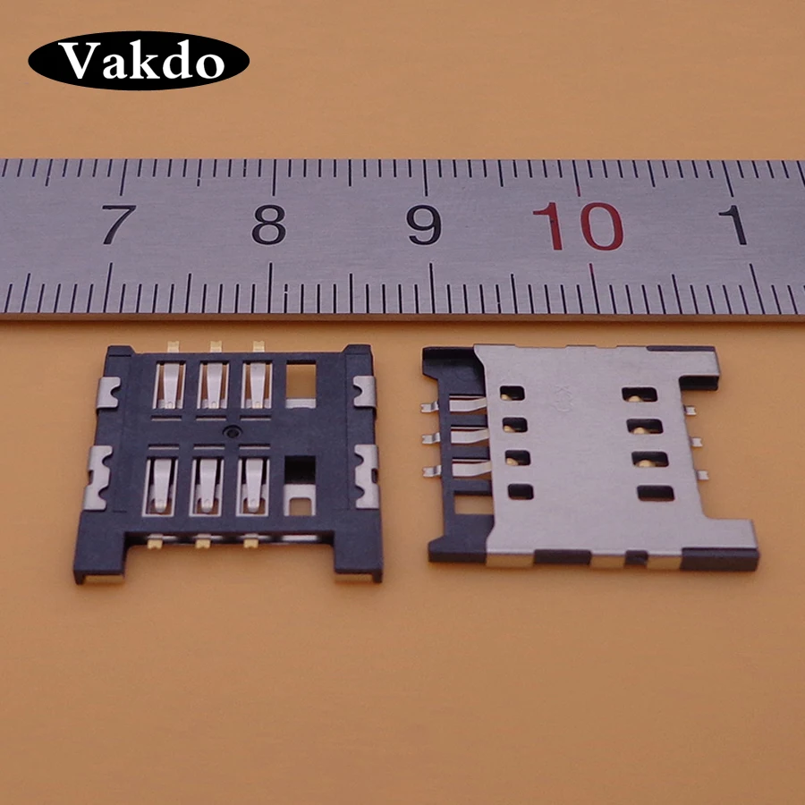 

5x Sim sd Card Holder Module Slot Tray Reader Holder Socket connector For LG Optimus L7 P700 P705 3D Max P720 P725 L9 P760 P765