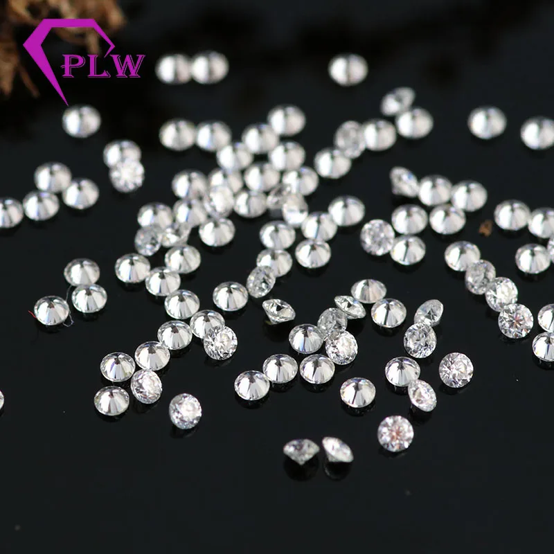 D Color 10pcs * 0.1ct 3mm /Pack Wholesale Price VVS Brilliant cut Moissanite for ring bracelet earring diamond | Украшения и